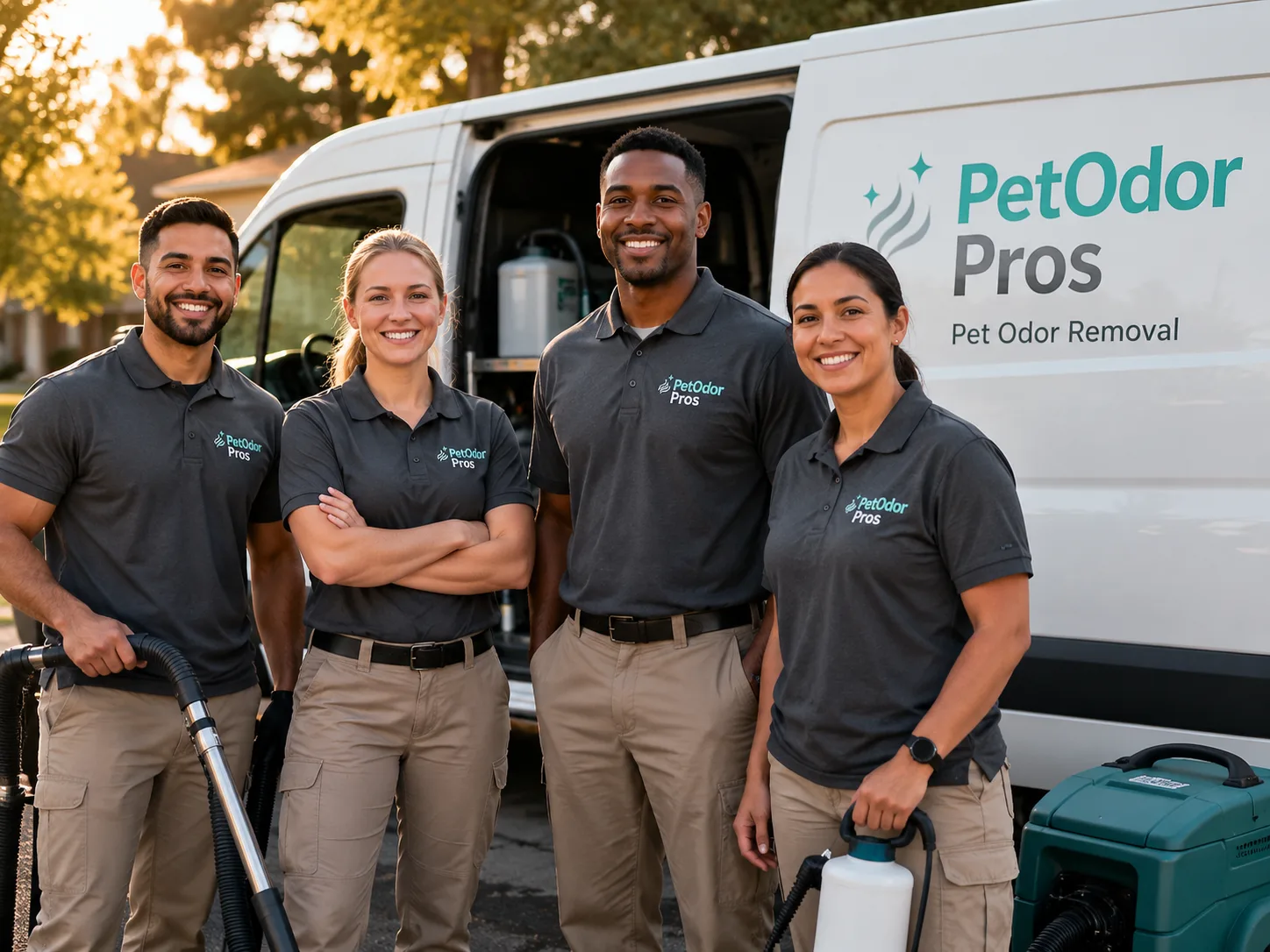 Pet Odor Removal team serving Huffman, TX